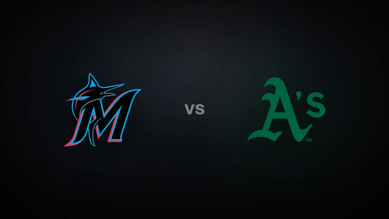 Miami Marlins vs Athletics