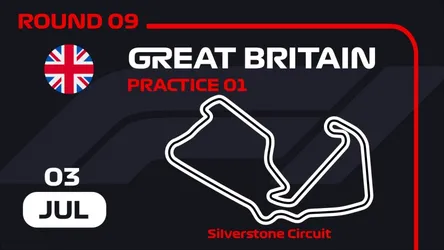 British Grand Prix Practice 1